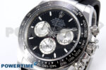 Daytona 126519 APSF 1:1 Best Edition Black/Silver Stick Dial on Oysterflex Rubber Strap SH4131 (Gain Weight) - Image 3
