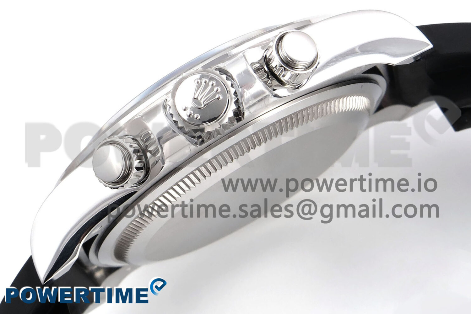 Daytona 126519 APSF 1:1 Best Edition Black/Silver Stick Dial on Oysterflex Rubber Strap SH4131 (Gain Weight) - Image 6
