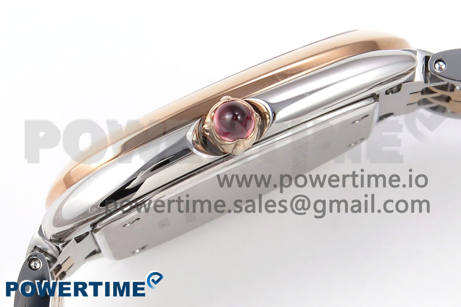 Serpenti Seduttori Watch RG/SS BVF 1:1 Best Edition Black Dial on RG/SS Bracelet Swiss Quartz - Image 7
