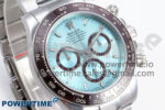 Daytona 126506 QF 1:1 Best Edition Ice Blue Dial Lume Marker on SS/YG Braclet SH4131 V6 (Gain Weight） - Image 3