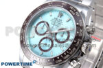 Daytona 126506 QF 1:1 Best Edition Ice Blue Dial Lume Marker on SS/YG Braclet SH4131 V6 (Gain Weight） - Image 2