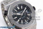 Royal Oak Offshore Diver 15703 APSF 1:1 Best Edition Black Dial on SS Bracelet SA3120 Super Clone - Image 2
