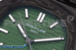 Nautilus 5711 DIW Carbon DIWF 1:1 Best Edition Green Textured Dial on Carbon Bracelet 324CS - Image 4