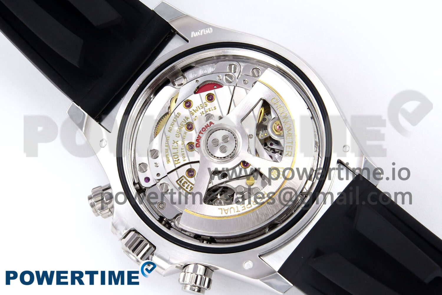 Daytona 126519 APSF 1:1 Best Edition Black/Silver Stick Dial on Oysterflex Rubber Strap SH4131 (Gain Weight) - Image 9