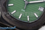 Nautilus 5711 DIW Carbon DIWF 1:1 Best Edition Green Textured Dial on Carbon Bracelet 324CS - Image 5