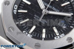 Royal Oak Offshore Diver 15703 APSF 1:1 Best Edition Black Dial on SS Bracelet SA3120 Super Clone - Image 5