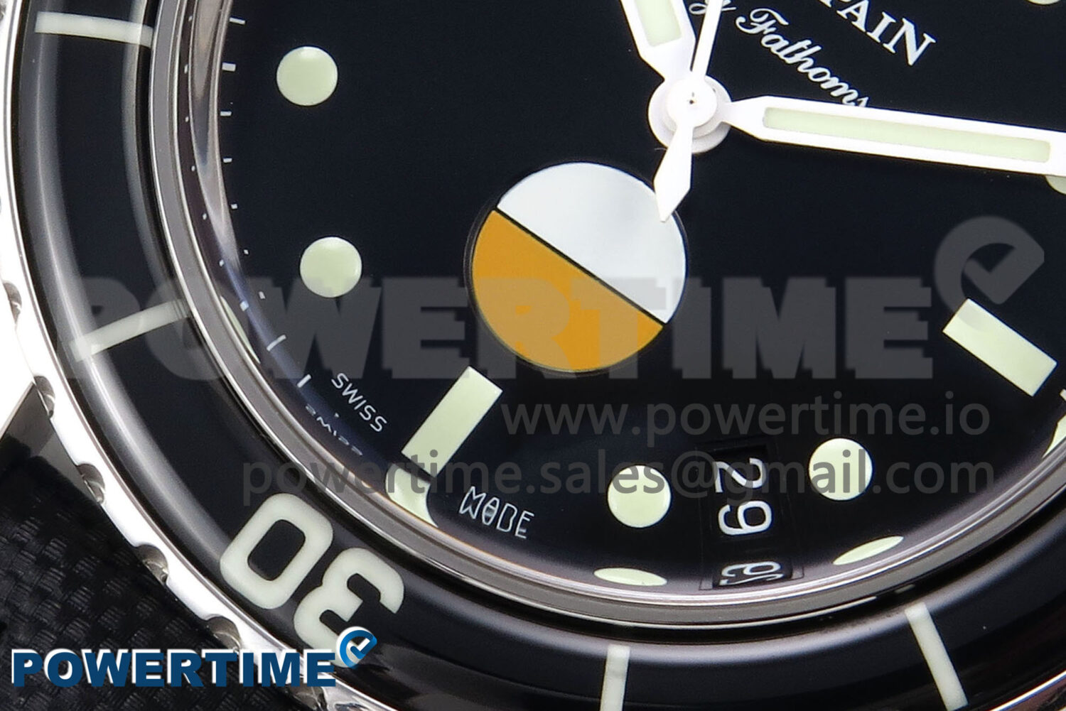 Fifty Fathoms MIL-SPEC ZF 1:1 Best Edition on Sail-canvas Strap A1151 - Image 5