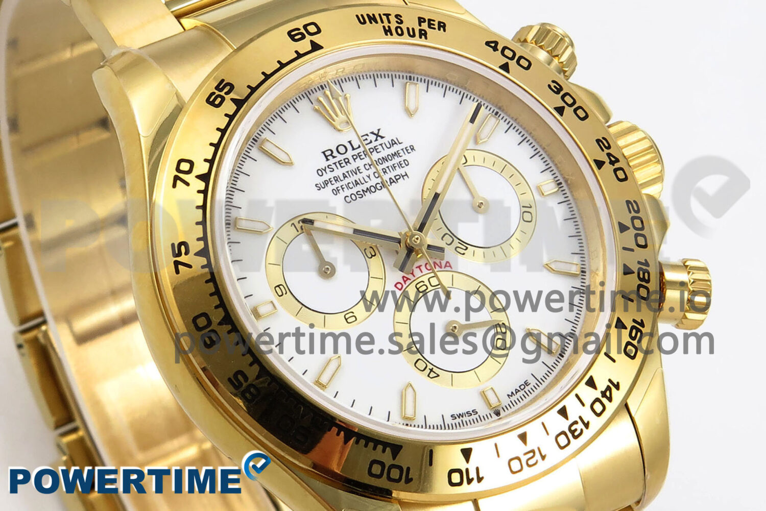 Daytona 126503 QF 1:1 Best Edition White Dial on YG Braclet SH4131 V6 (Gain Weight） - Image 3