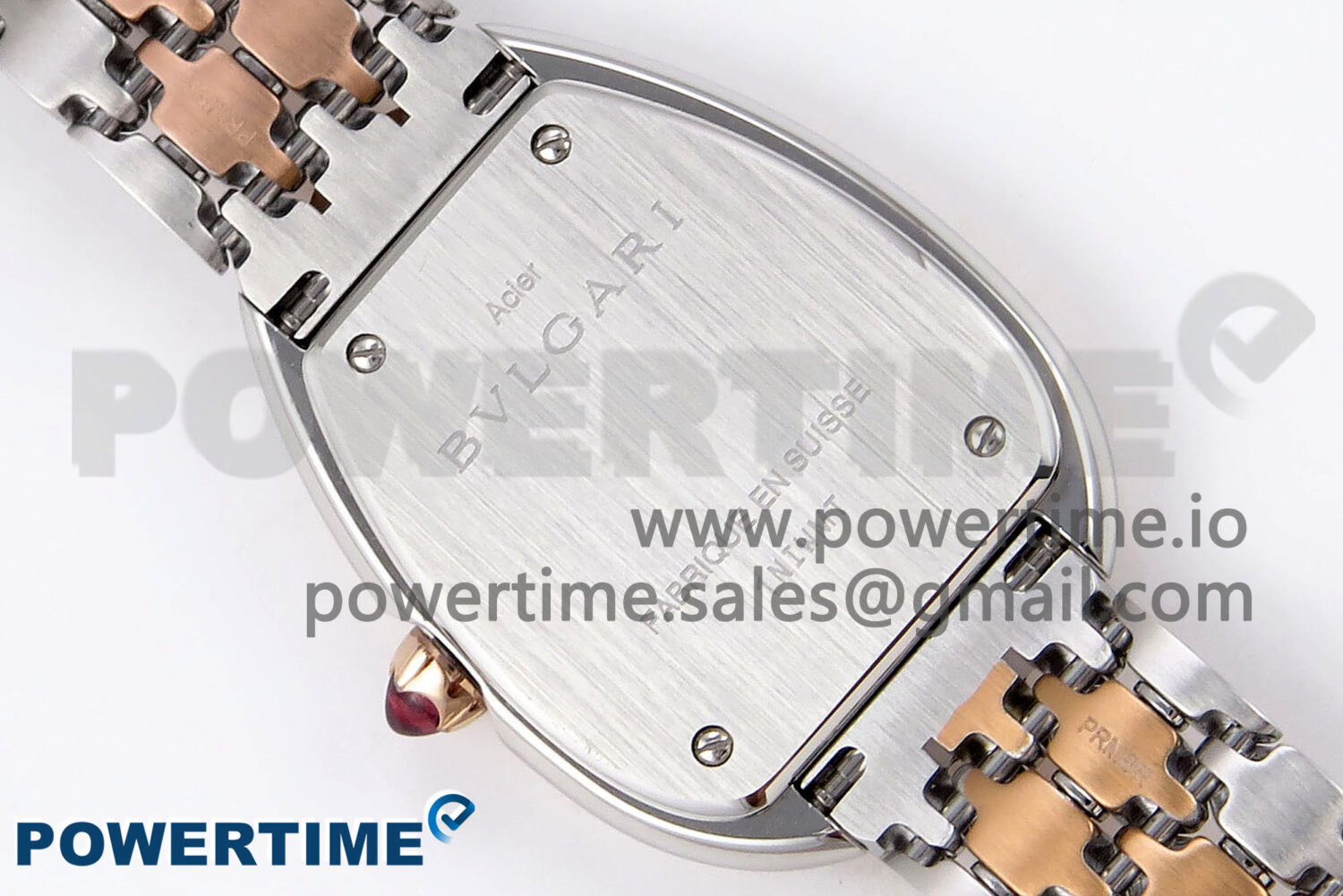 Serpenti Seduttori Watch RG/SS BVF 1:1 Best Edition Black Dial on RG/SS Bracelet Swiss Quartz - Image 8