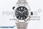 Royal Oak Offshore Diver 15703 APSF 1:1 Best Edition Black Dial on SS Bracelet SA3120 Super Clone