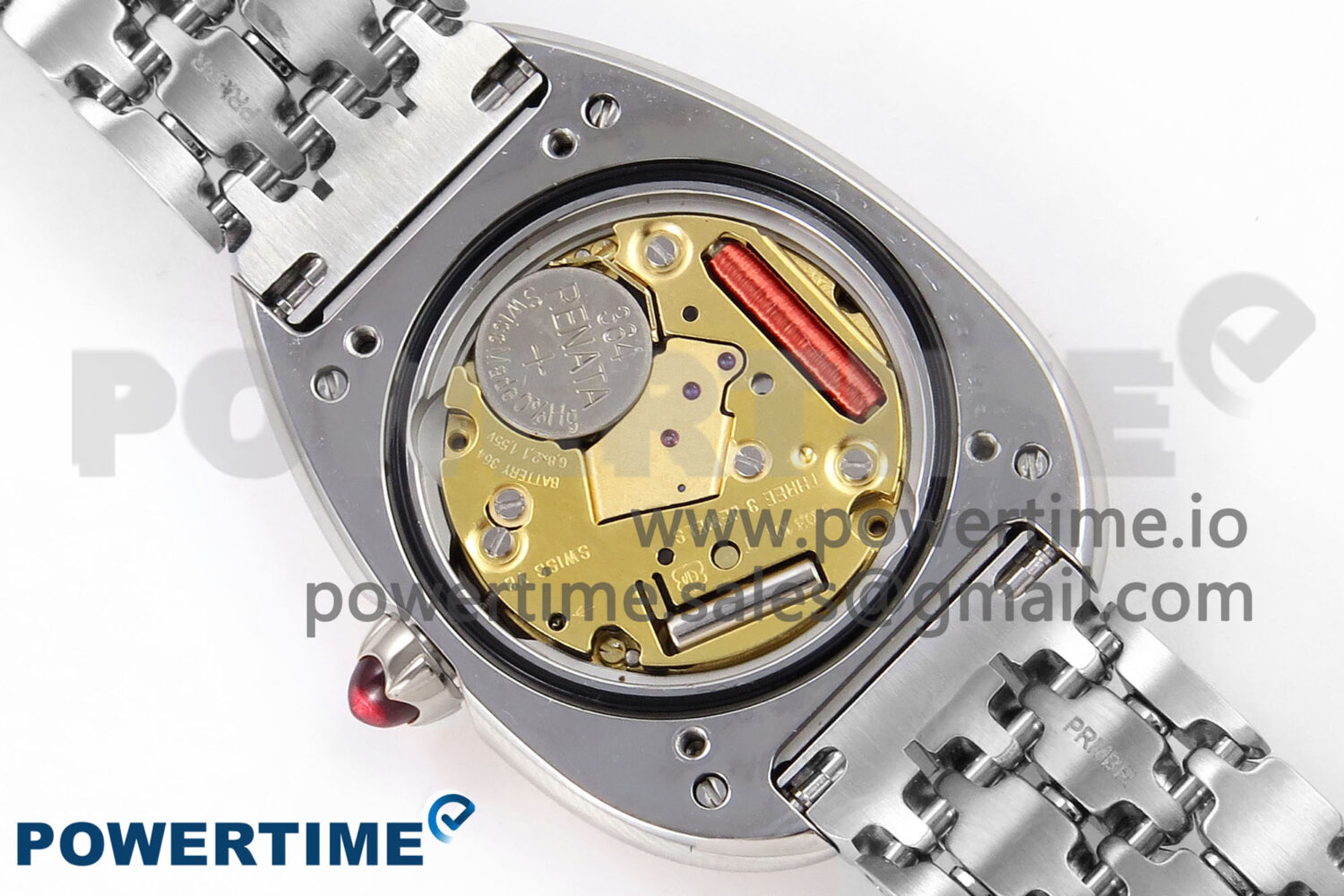 Serpenti Seduttori Watch SS BVF 1:1 Best Edition Black Dial Diamonds Bezel on SS Bracelet Swiss Quartz - Image 9