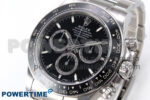 Daytona 126500 ZF 1:1 Best Edition 904L Steel Black Dial on SS Braclet SH4131 - Image 3