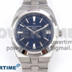 Overseas 4500V SS 8F 1:1 Best Edition Blue Dial on SS Bracelet A5100