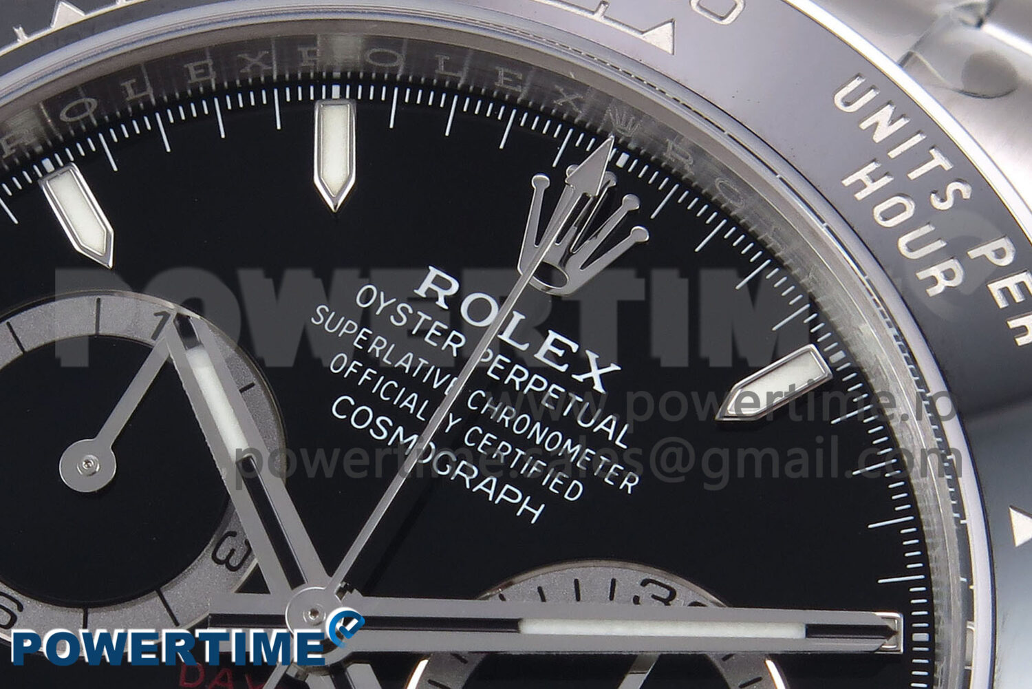 Daytona 126500 ZF 1:1 Best Edition 904L Steel Black Dial on SS Braclet SH4131 - Image 4