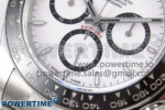 Daytona 126500 APF 1:1 Best Edition 904L Steel White Dial on SS Oyster Bracelet DD4131 - Image 5