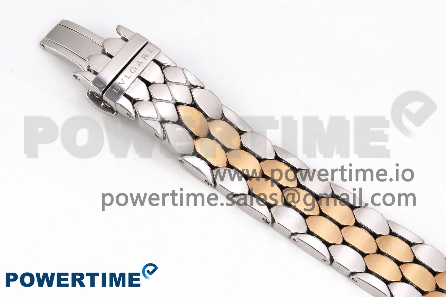 Serpenti Seduttori Watch RG/SS BVF 1:1 Best Edition Black Dial Diamonds Bezel on RG/SS Bracelet Swiss Quartz - Image 12