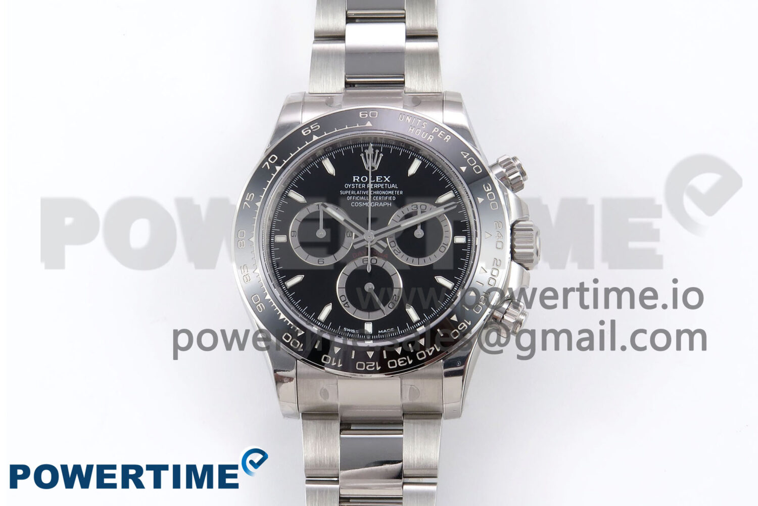 Daytona 126500 ZF 1:1 Best Edition 904L Steel Black Dial on SS Braclet SH4131 - Image 1