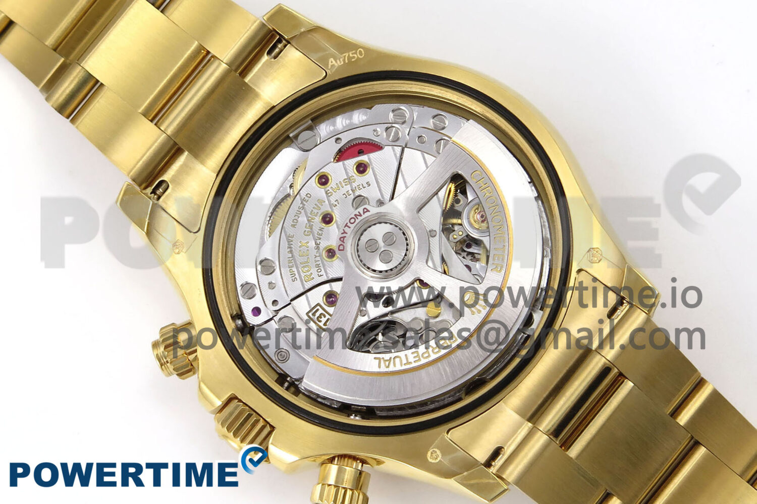 Daytona 126508 QF 1:1 Best Edition Black/YG Dial on YG Braclet SH4131 V6 (Gain Weight） - Image 9