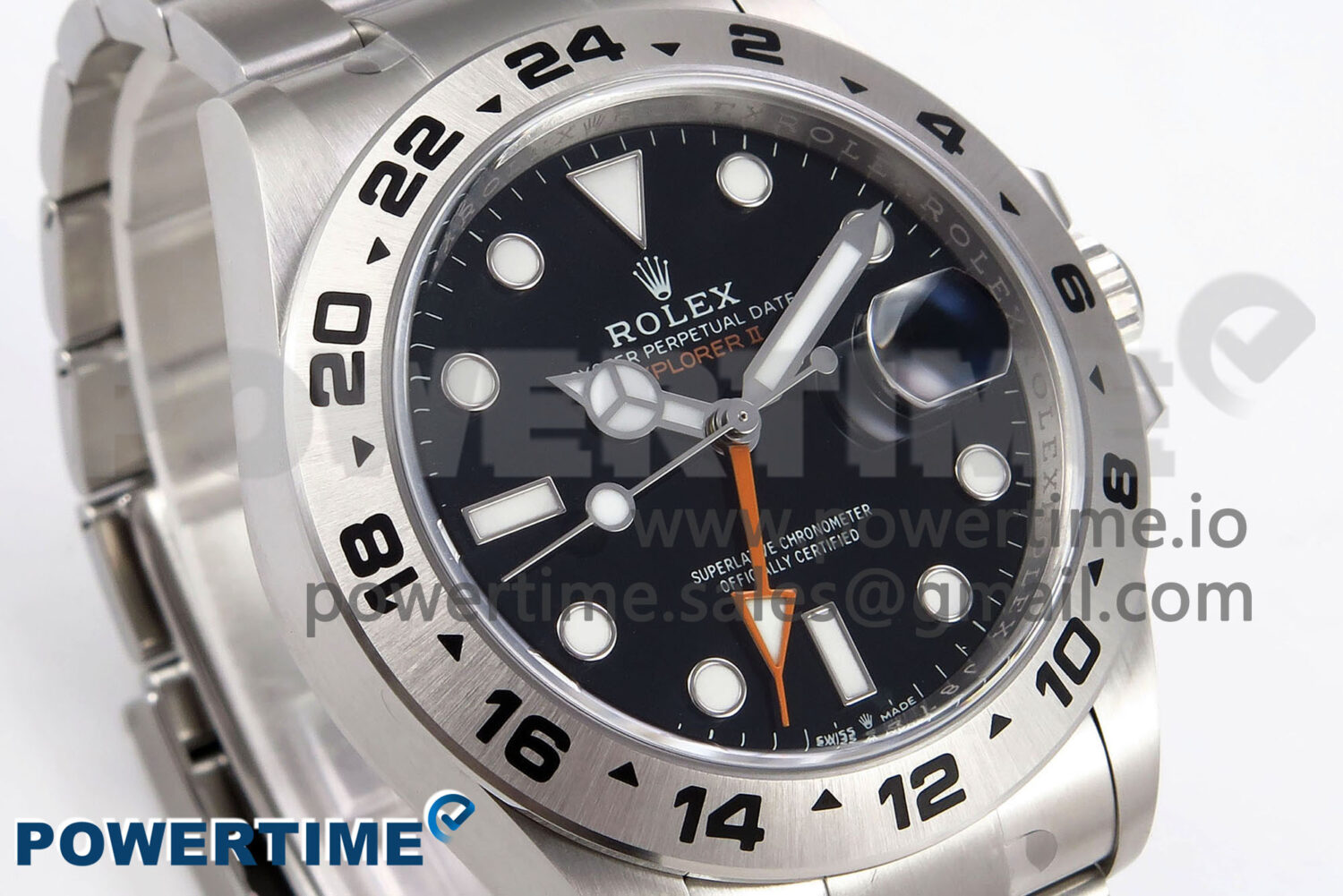 Explorer II 42mm 226570 904L SS Clean 1:1 Best Edition Black Dial on Bracelet DD3285 CHS - Image 2