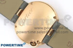 Ballon Blanc 30mm RG AF 1:1 Best Edition Silver Dial on Gray Fabric Strap Ronda Quartz - Image 8