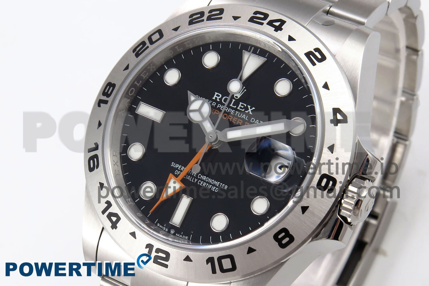 Explorer II 42mm 226570 904L SS Clean 1:1 Best Edition Black Dial on Bracelet DD3285 CHS - Image 3