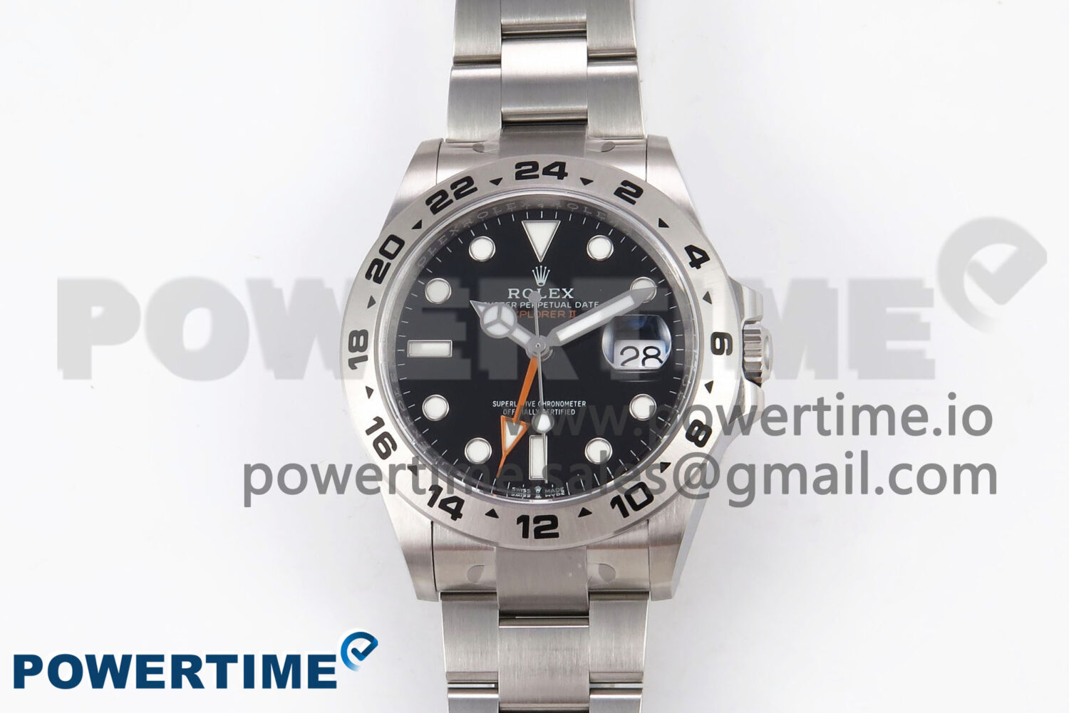 Explorer II 42mm 226570 904L SS Clean 1:1 Best Edition Black Dial on Bracelet DD3285 CHS - Image 1