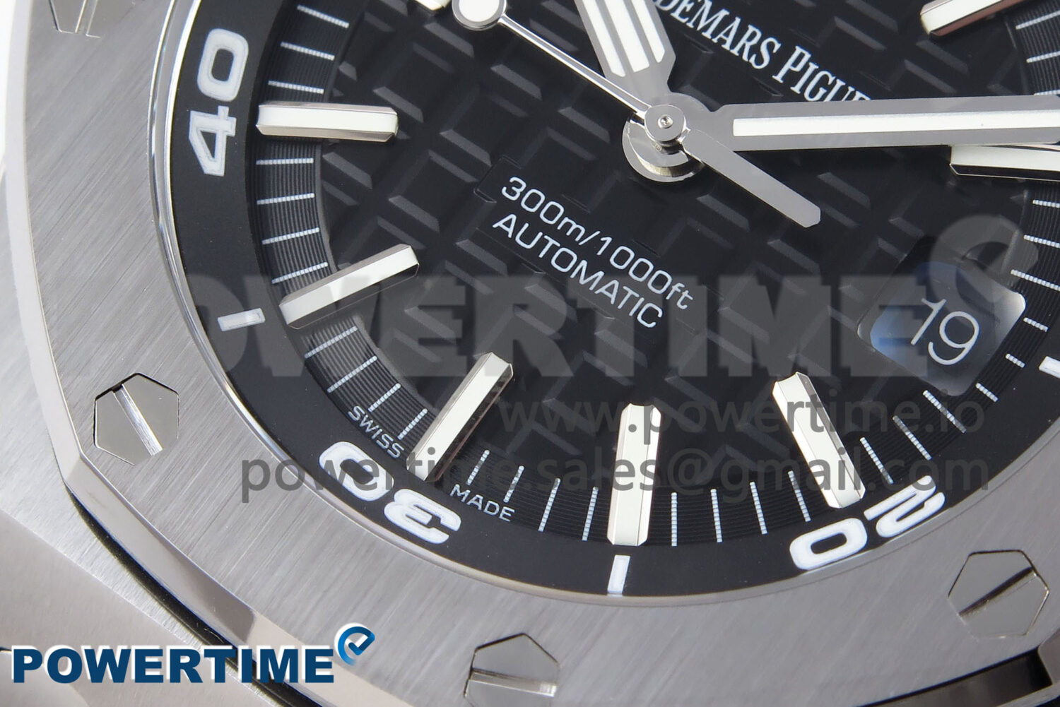 Royal Oak Offshore Diver 15710 APSF 1:1 Best Edition Black Dial on SS Bracelet SA3120 Super Clone - Image 5