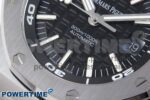 Royal Oak Offshore Diver 15710 APSF 1:1 Best Edition Black Dial on SS Bracelet SA3120 Super Clone - Image 5