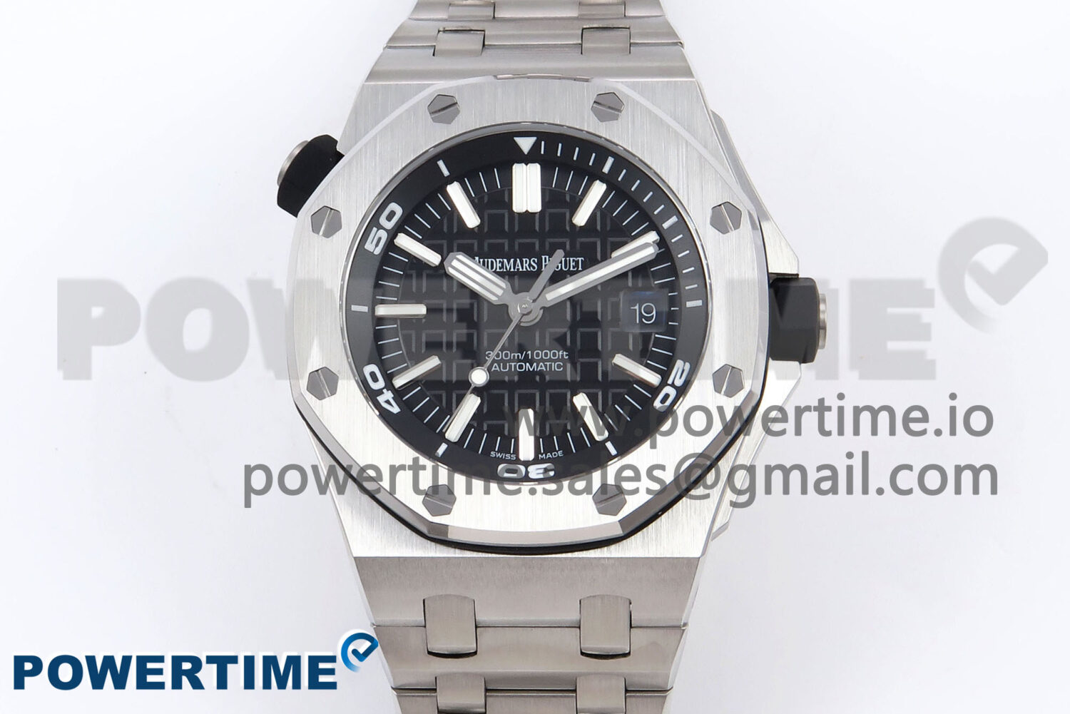 Royal Oak Offshore Diver 15710 APSF 1:1 Best Edition Black Dial on SS Bracelet SA3120 Super Clone - Image 1
