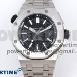 Royal Oak Offshore Diver 15710 APSF 1:1 Best Edition Black Dial on SS Bracelet SA3120 Super Clone