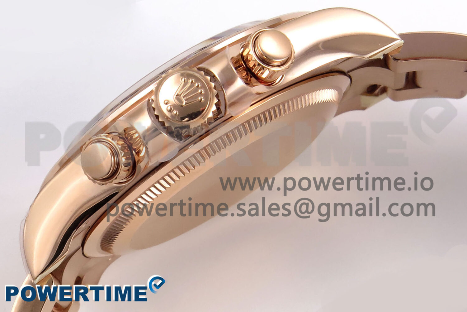 Daytona 126505 APSF 1:1 Best Edition Black/RG Diamonds Dial on RG Bracelet SH4131 - Image 6