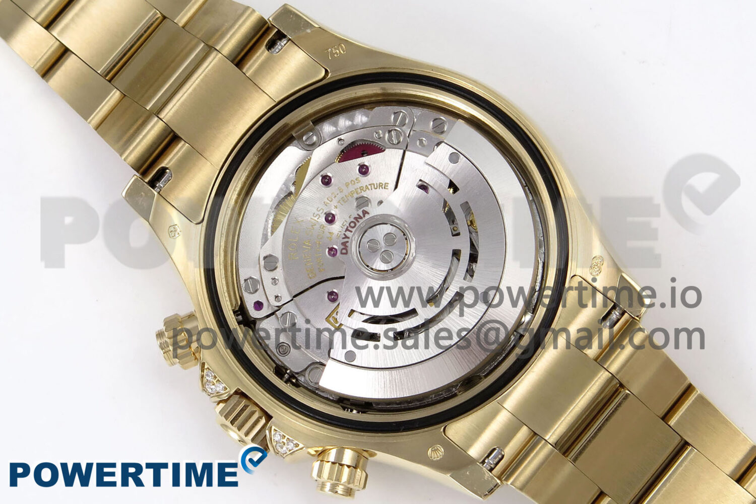 Daytona 116598RBOW Rainbow ZF 1:1 Best Edition Black Diamonds Dial on YG Bracelet SH4130 - Image 9