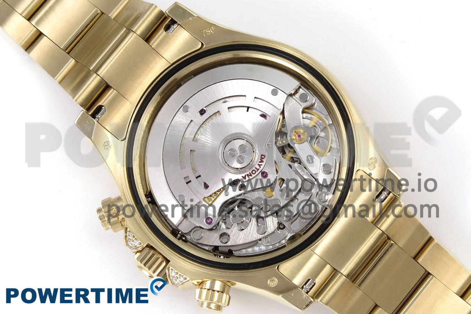 Daytona 116598RBOW Rainbow ZF 1:1 Best Edition Black Diamonds Dial on YG Bracelet SH4130 - Image 10