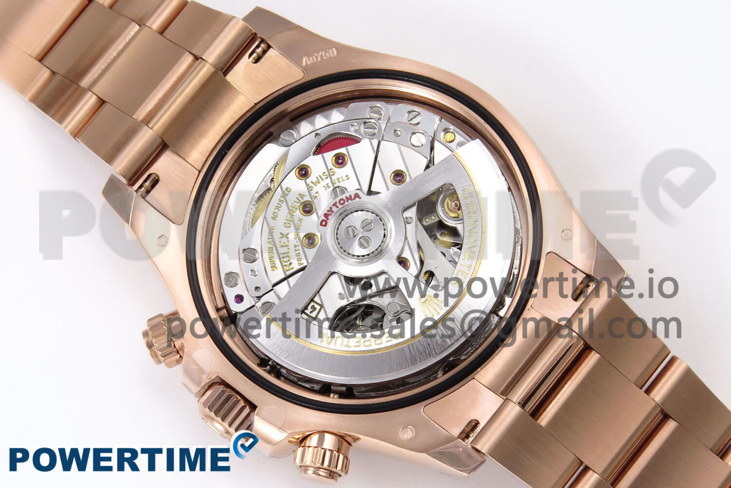 Daytona 126505 APSF 1:1 Best Edition Black/RG Diamonds Dial on RG Bracelet SH4131 - Image 10