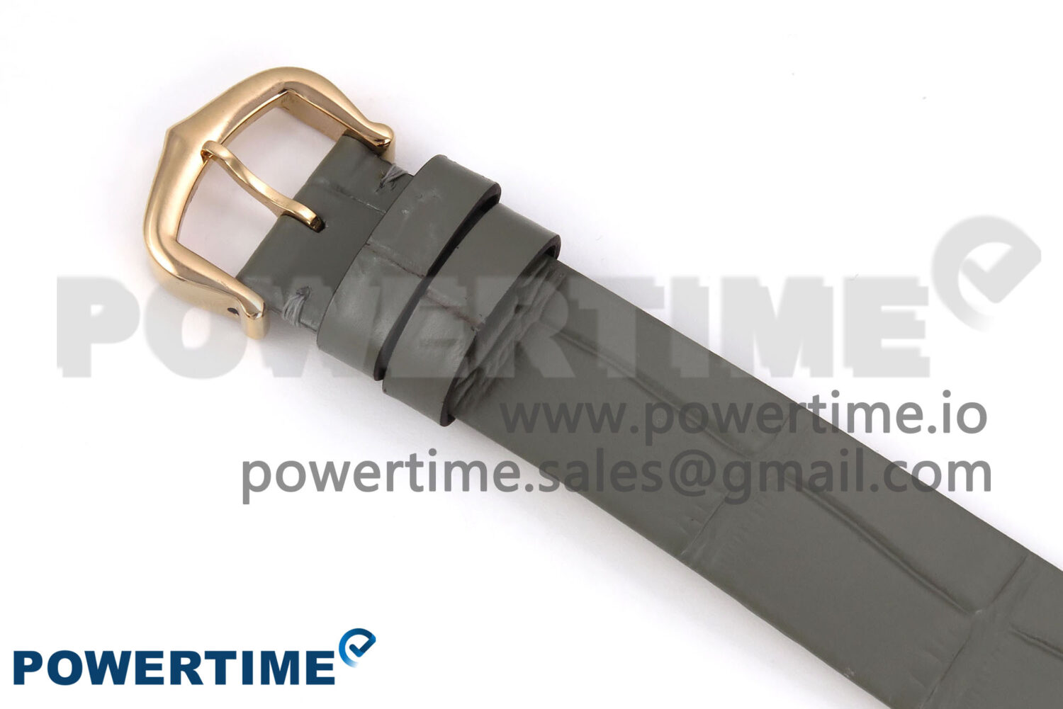 Ballon Blanc 30mm RG AF 1:1 Best Edition Silver Dial Diamonds Bezel on Gray Fabric Strap Ronda Quartz - Image 12