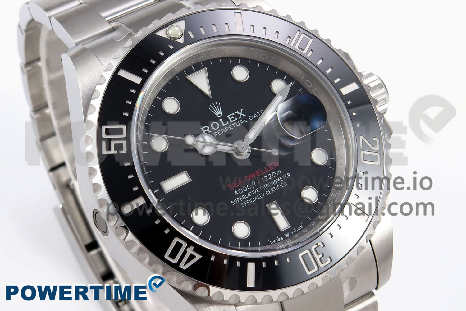 Sea-Dweller 126600 Clean 1:1 Best Edition 904L SS Case and Bracelet VR3235 - Image 2