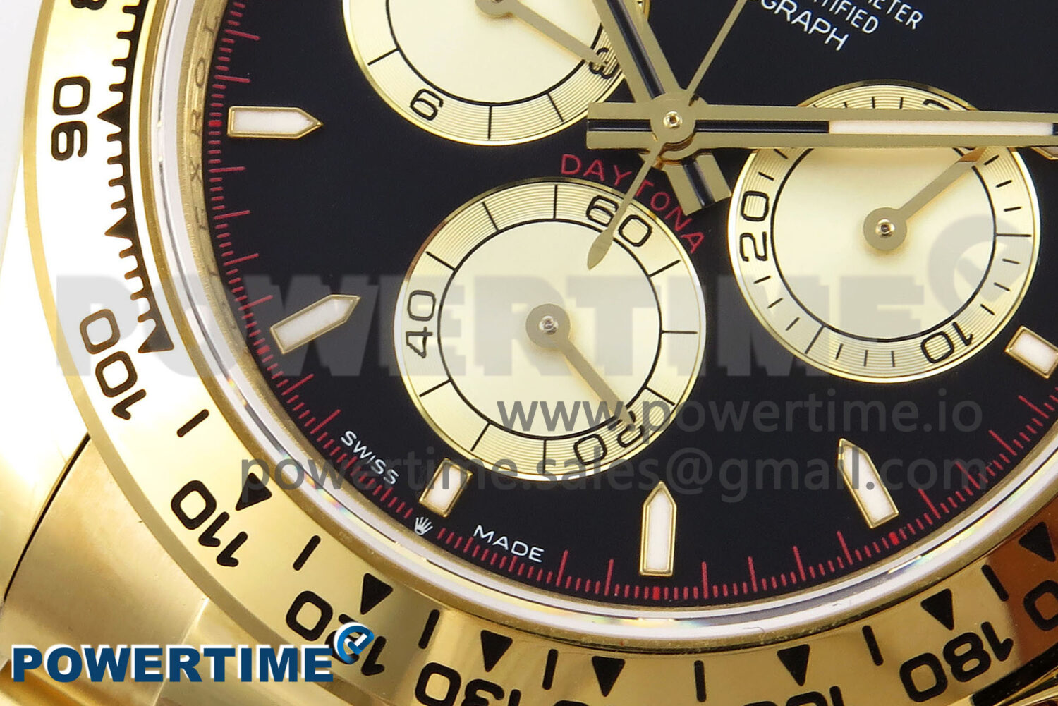 Daytona 126508 QF 1:1 Best Edition Black/YG Dial on YG Braclet SH4131 V6 (Gain Weight） - Image 5