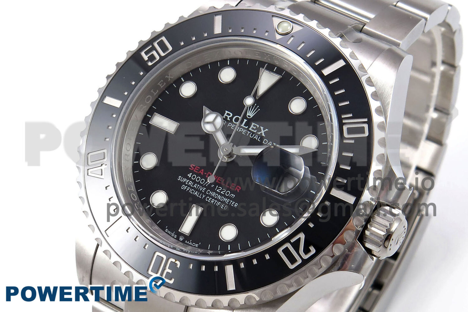Sea-Dweller 126600 Clean 1:1 Best Edition 904L SS Case and Bracelet VR3235 - Image 3