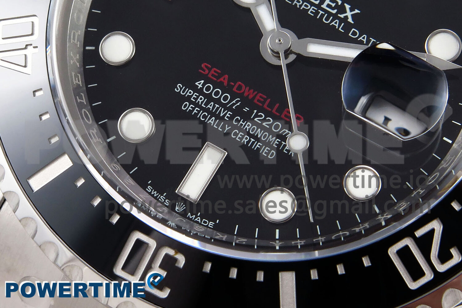 Sea-Dweller 126600 Clean 1:1 Best Edition 904L SS Case and Bracelet VR3235 - Image 5