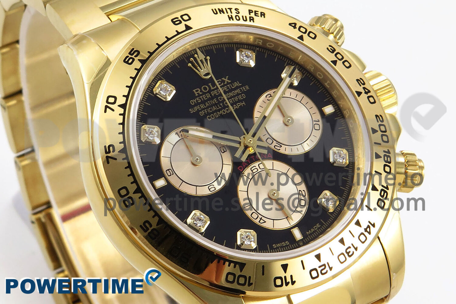 Daytona 126503 QF 1:1 Best Edition Black/YG Dial on SS/YG Braclet SH4131 V6 (Gain Weight） - Image 3