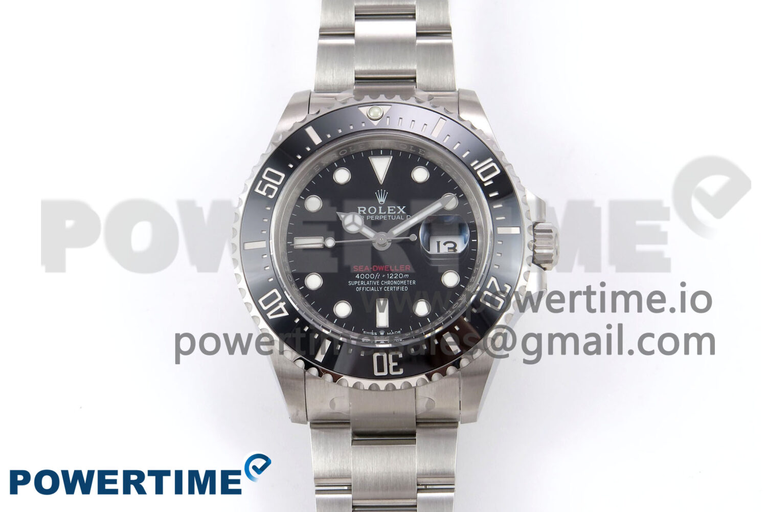 Sea-Dweller 126600 Clean 1:1 Best Edition 904L SS Case and Bracelet VR3235 - Image 1