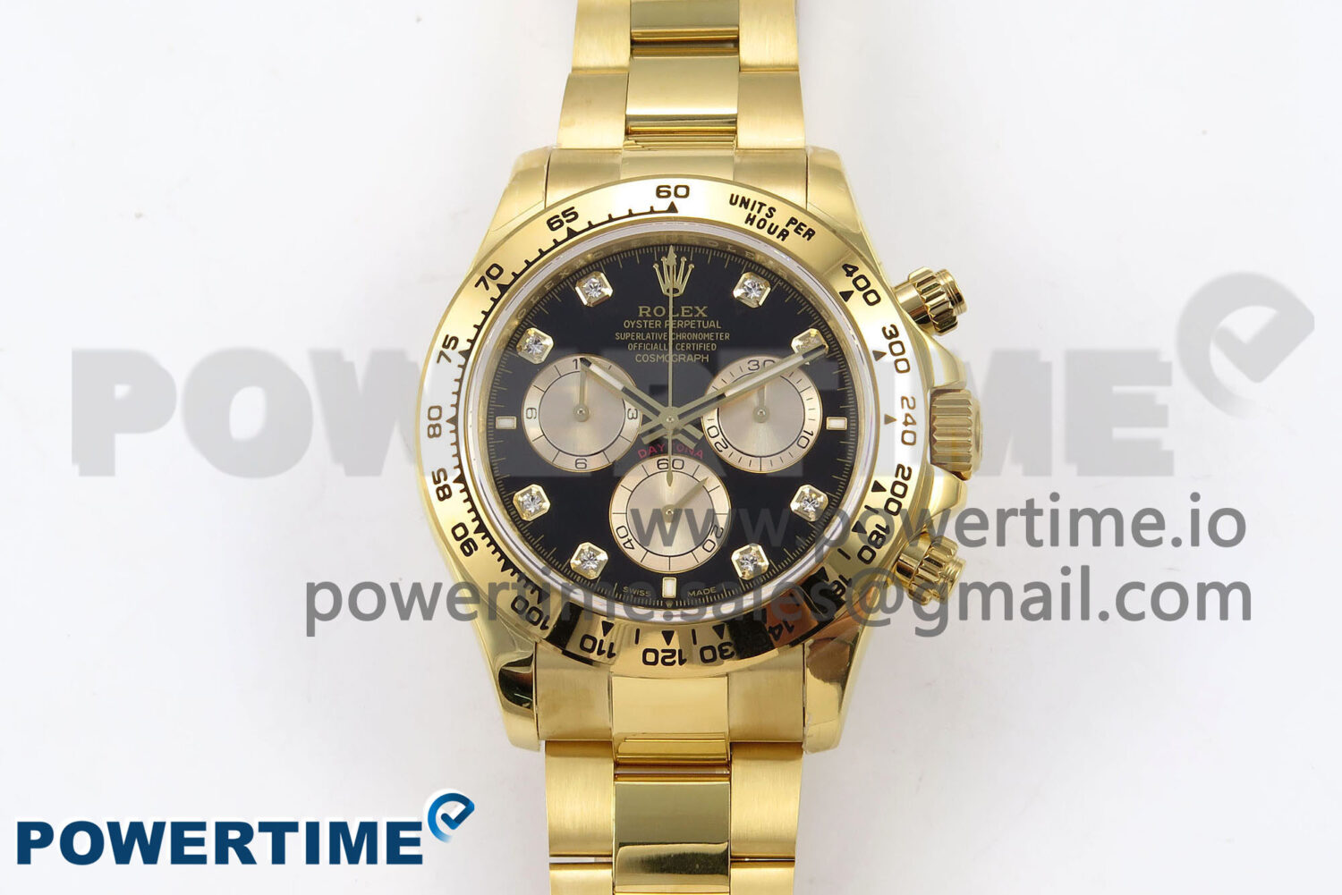 Daytona 126503 QF 1:1 Best Edition Black/YG Dial on SS/YG Braclet SH4131 V6 (Gain Weight） - Image 1