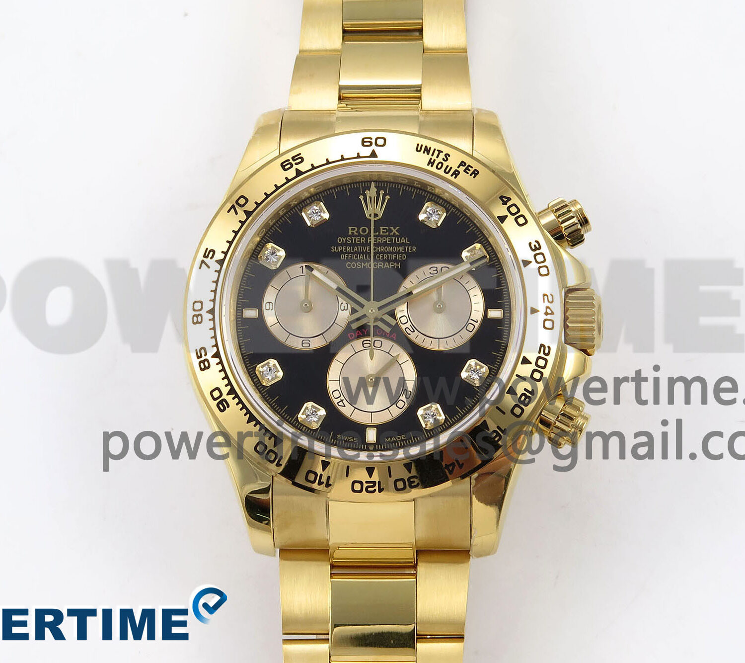 Daytona 126503 QF 1:1 Best Edition Black/YG Dial on SS/YG Braclet SH4131 V6 (Gain Weight）