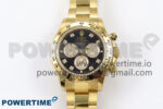 Daytona 126503 QF 1:1 Best Edition Black/YG Dial on SS/YG Braclet SH4131 V6 (Gain Weight）