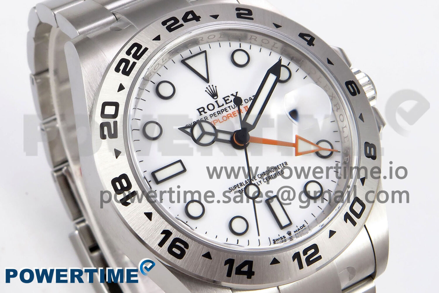 Explorer II 42mm 226570 904L SS Clean 1:1 Best Edition White Dial on Bracelet DD3285 CHS - Image 2