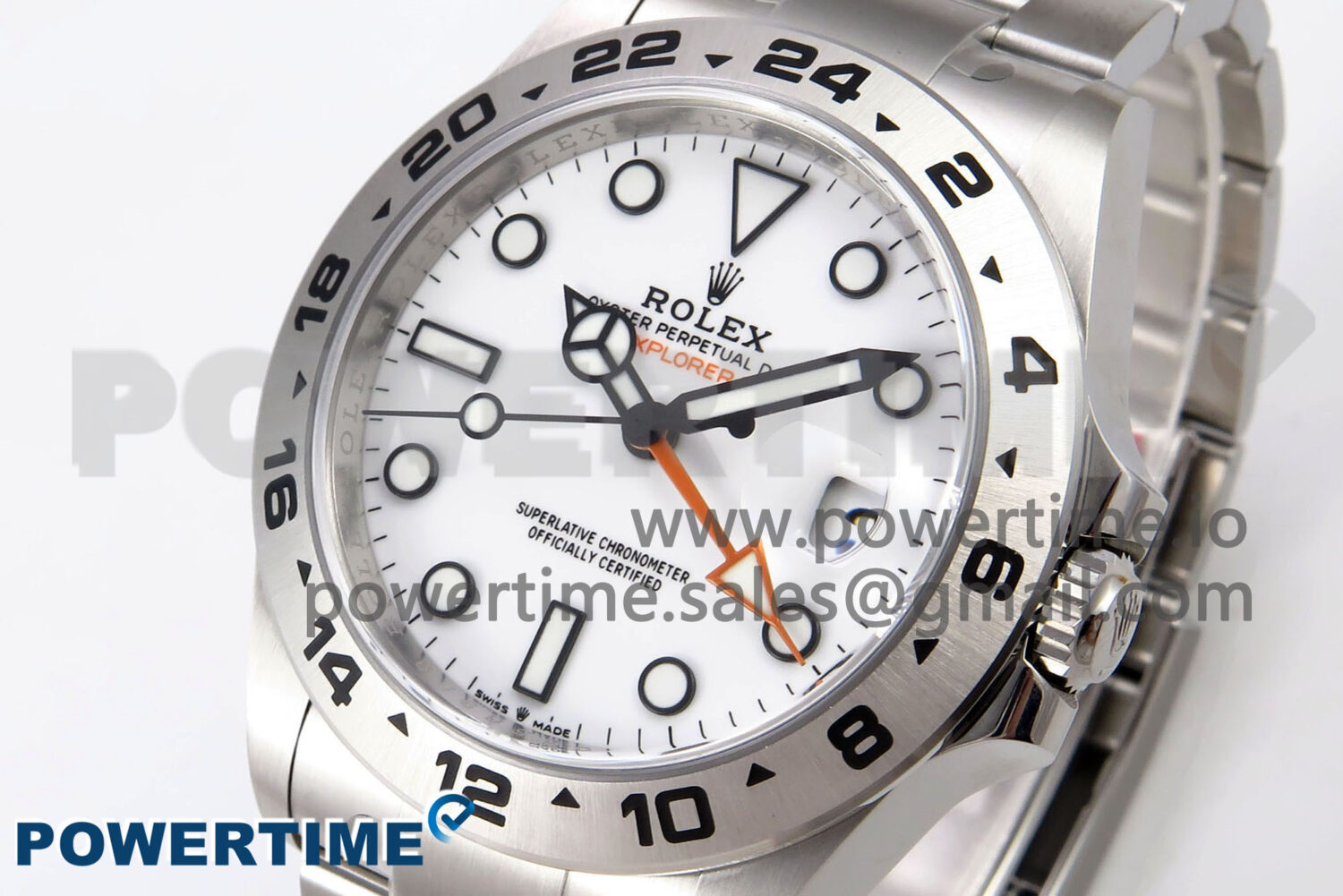 Explorer II 42mm 226570 904L SS Clean 1:1 Best Edition White Dial on Bracelet DD3285 CHS - Image 3