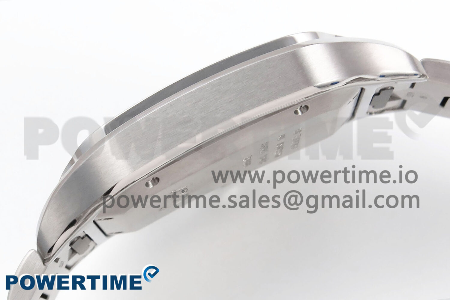 Santos de Cartier 40mm BVF 1:1 Best Edition Brown Dial on SS SmartLinks Bracelet MIYOTA 9015 - Image 7