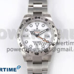 Explorer II 42mm 226570 904L SS Clean 1:1 Best Edition White Dial on Bracelet DD3285 CHS