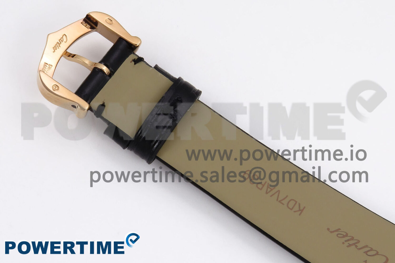 Ballon Blanc 30mm RG AF 1:1 Best Edition Silver Dial Diamonds Bezel on Black Fabric Strap Ronda Quartz - Image 6