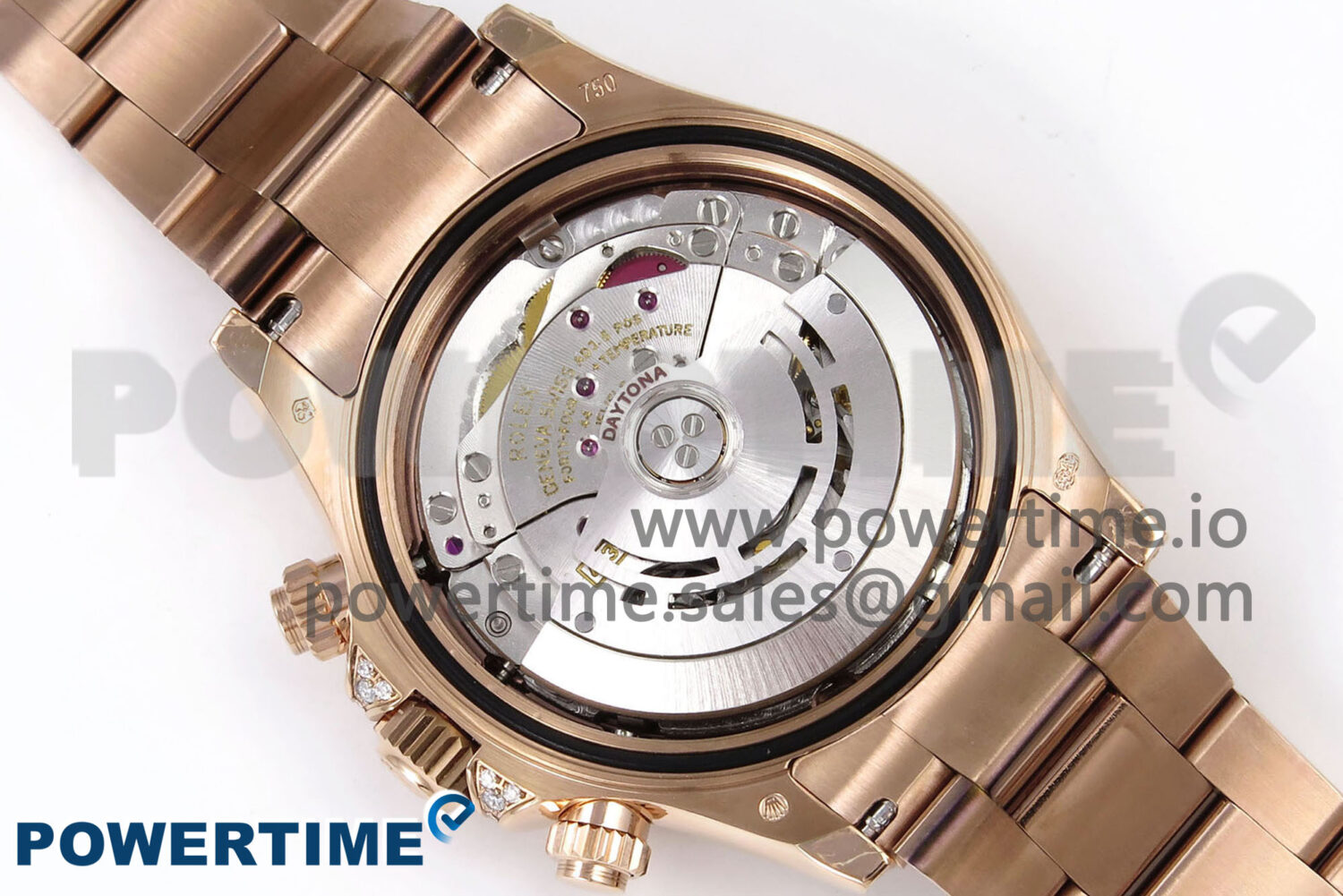 Daytona 116595RBOW Rainbow ZF 1:1 Best Edition Black Diamonds Dial on RG Bracelet SH4130 - Image 10